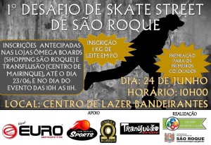 1 Desafio de skate street