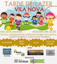 Tarde de Lazer Vila Nova 2017
