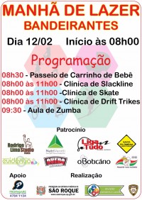 Manhã de Lazer Bandeirantes